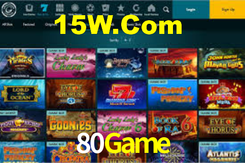 Bônus Generosos e Exclusivos no 80Game para Você!