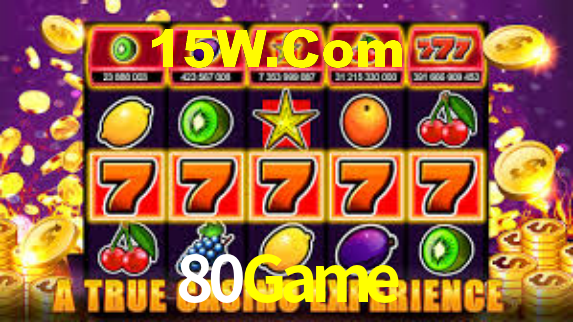 Interface do App 80Game